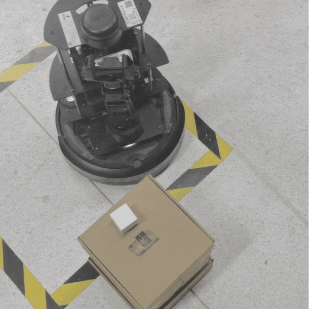 Robot navigation and arm control demonstration